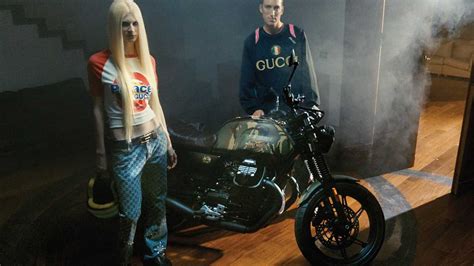 Moto Guzzi X Palace X Gucci Limited